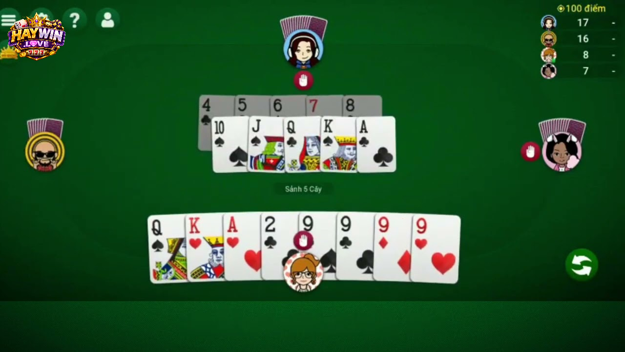 Đa dạng các loại game bài phổ biến